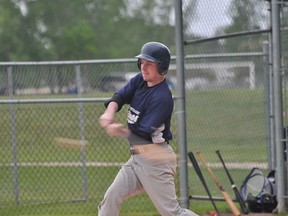 Action from the Portage Padres/Plumas Pirates game June 11. (Kevin Hirschfield/THE GRAPHIC/QMI AGENCY)