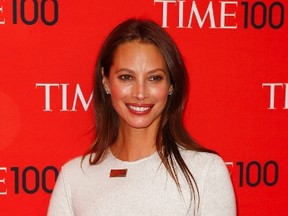 Honoree and model Christy Turlington Burns arrives at the Time 100 gala celebrating the magazine's naming of the 100 most influential people in the world for the past year in New York April 29, 2014. (REUTERS/Lucas Jackson)