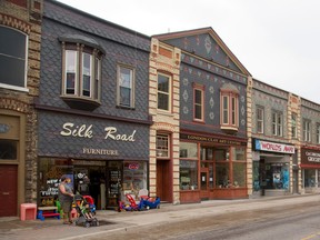 Old East Village on Dundas just east of Adelaide in London, Ont. on Thursday June 12, 2014. (MIKE HENSEN, The London Free Press)