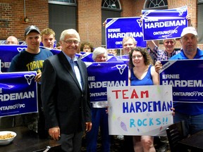 The voters in Oxford have re-elected incumbent MPP Ernie Hardeman