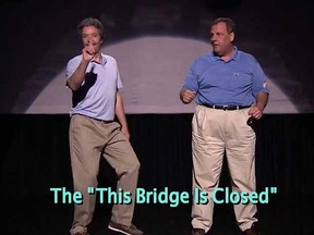 Jimmy Fallon and Chris Christie. (YouTube)