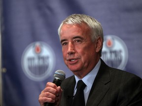 Bob Nicholson says the downtown arena is his No. 1 priority but there will be a lot of pieces added. (Perry Mah, Edmonton Sun)