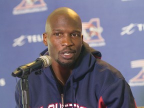 Montreal Alouettes receiver Chad Johnson (QMI Agency)