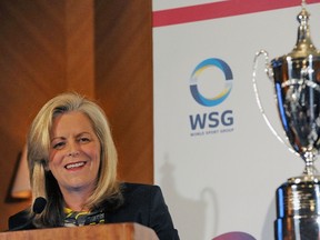 Stacey Allaster, the chairman and CEO of the Women's Tennis Association, is being inducted into the Welland Sports Wall of Fame in a ceremony starting at 2 p.m. Sunday at Seaway Mall. File photo