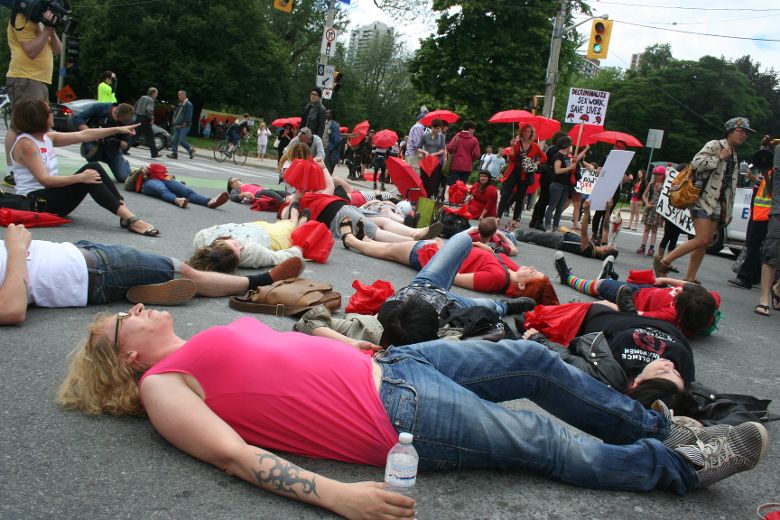 Toronto Sex Workers Protest New Prostitution Legislation Toronto Sun 3119