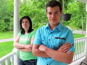 Tristan Paquet, 15, spends his day baking cookies and doing menial tasks in his high school even though he’d rather be in regular classes. (ISABELLE MAHER/QMI Agency)