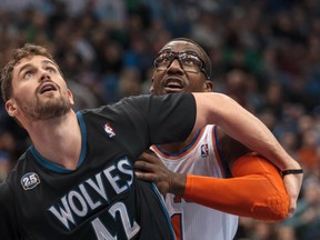Kevin Love says he wants out of Minnesota. (Brad Rempel-USA TODAY Sports)