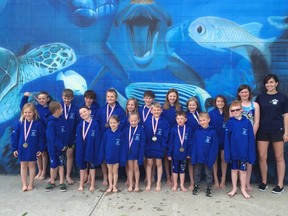 Local swimmers were all smiles following a very successful start to the Drayton Valley Neptunes season after attending their first competition on June 7 in Westlock.