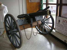 Cannon used in the siege of Enniscorthy is on display in the National 1798 Rebellion Centre, which tells the story of the abortive uprising. It would be almost 125 years before Ireland achieved independence from Britain. MITCHELL SMYTH PHOTO