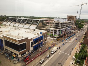 View of the Lansdowne Park project in Ottawa on Monday June 16, 2014. 
Errol McGihon/Ottawa Sun/QMI Agency