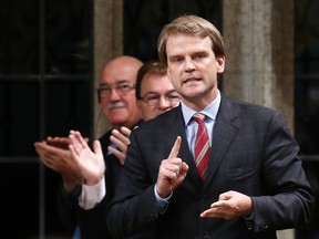 Canada's Immigration Minister Chris Alexander in the House of Commons on June 11, 2014. (REUTERS/Chris Wattie)