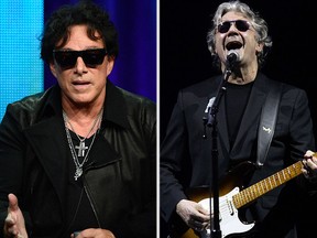 (L-R) Journey's Neal Schon and Steve Miller. (WENN.COM/QMI Agency file photo)