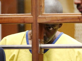 Actor Michael Jace appears in court for an arraignment hearing in Los Angeles, California June 18, 2014. (REUTERS/Nick Ut/Pool)