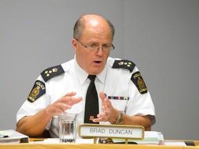 London Police Chief Brad Duncan