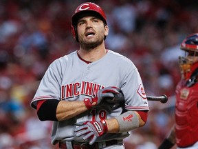 Reds first baseman Joey Votto is hitting .274 with six home runs and 19 RBIs this season. (Reuters)