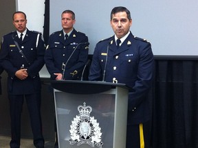 RCMP held a press conference in Dartmouth, N.S. to announce a national online child porn sweep. (Kris Sims/QMI Agency)