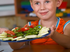 Kids on Mediterranean diets less likely overweight. (Fotolia)