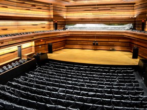 The studio theatre inside The Isabel Bader Centre for the Performing Arts. (Alex Pickering/For The Whig-Standard)