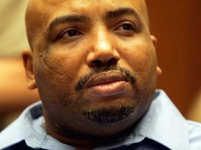 Chester Dewayne Turner listens as the jury hands down a death sentence on murder charges in Superior Court 15 May 2007 in Los Angeles.   AFP PHOTO/Francine ORR/Pool