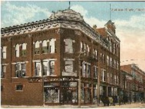 The S.H. Knox Store was located in the Victoria Block, still standing at the southwest corner of King and Fifth streets.