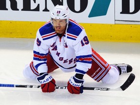 Brad Richards was bought out by the New York Rangers on Friday, according to reports. (QMI Agency)