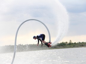 Alberta Flyboard opened its doors at Wabamun Lake on Sunday, June 15 for some good, wet fun.