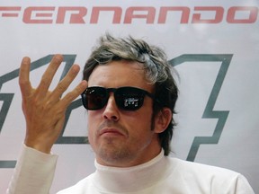 Ferrari Formula 1 driver Fernando Alonso o speak with the media ahead of this weekend’s  Austrian F1 Grand Prix. (REUTERS/PHOTO)