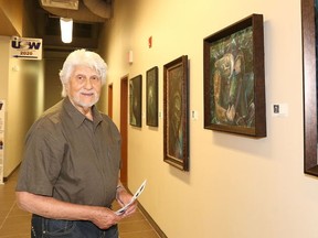 JOHN LAPPA/THE SUDBURY STAR
MiningArt is an exhibition of mining artwork by Oryst Sawchuk. The artwork is on display at Gallery 6500 at the Steelworkers Hall.