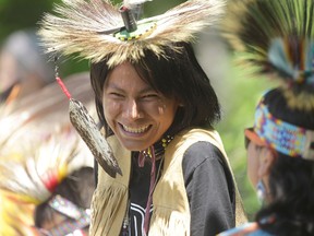 There was a large celebration at the Forks in Winnipeg for National Aboriginal Day on Saturday,  June 21, 2014.  Chris Procaylo/Winnipeg Sun/QMI Agency