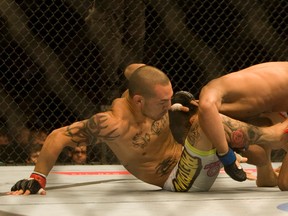 UFC152 light heavyweight fight between Cub Swanson and Charles Olivieira at the Air Canada Centre on September 22, 2012. (Jack Boland/Toronto Sun/QMI Agency)