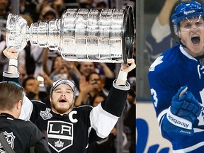 The Toronto Maple Leafs and Los Angeles Kings will open up the 2014/2015 NHL regular season against the Montreal Canadiens and San Jose Sharks respectively. (REUTERS)
