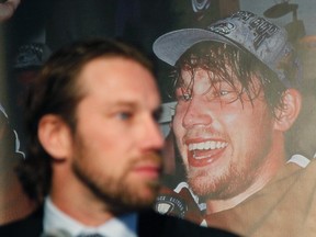Former Colorado Avalanche great Peter Forsberg announced his retirement in 2011. (Reuters/Files)