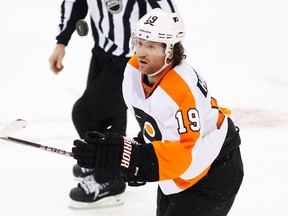 The Philadelphia Flyers traded Scott Hartnell to the Columbus Blue Jackets in exchange for R.J. Umberger and a draft pick. (Reuters)