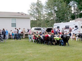 Community members gathered for a barbecue last weekend hosted by the DV Area Rural Crime Watch.