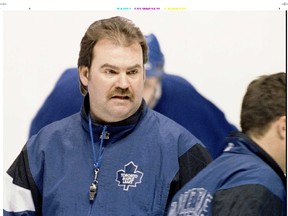 The late Pat Burns will go into the Hockey Hall of Fame in builders' category. (Reuters)