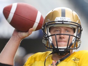 Bombers quarterback Drew Willy has learned from quarterbacks like Darian Durant, Khari Jones, Philip Rivers and some guy named Peyton Manning over the years.