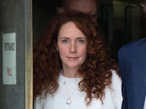 Former News International chief executive Rebekah Brooks leaves the Old Bailey courthouse in London June 24, 2014. REUTERS/Neil Hall