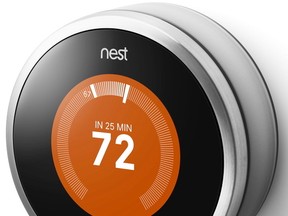 Nest thermostat. (Supplied)
