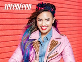 Demi Lovato in Seventeen. (Ben Watts/Seventeen)