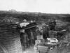 Soldiers line up at the Trench Shop run by the YMCA, 1917. (SUPPLIED)