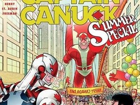 Free copies of the Captain Canuck Canada Day edition will be available June 28 to July 1 at 4-Colour 8-Bit Comics & Games, 208 Wellington St. (Supplied photo)