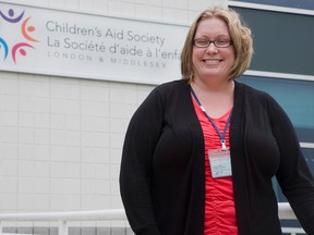 Kathryn Lambert, a supervisor for the Children's Aid Society of London and Middlesex, says the $1-million question is, "Why are so many kids in care in our community?" (DEREK RUTTAN, The London Free Press)