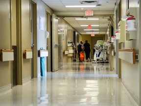 Patient-care level inside Kingston General Hospital. Whig-Standard file photo
