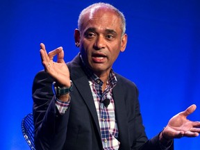 Aereo CEO and founder Chet Kanojia speaks at Internet Week in New York May 19, 2014.  REUTERS/Brendan McDermid