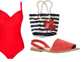 Get these bathing suit looks for Canada Day.