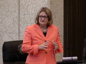 Winnipeg mayoral candidate Paula Havixbeck, councillor for Charleswood-Tuxedo, said June 25, 2014, the public shouldn't have a right to vote on rapid transit in a referendum. (TOM BRODBECK/WINNIPEG SUN/QMI AGENCY)
