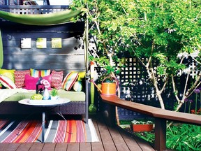 With colour and creativity, your outdoor space can become a unique extension of the rest of your home. (Supplied photo)