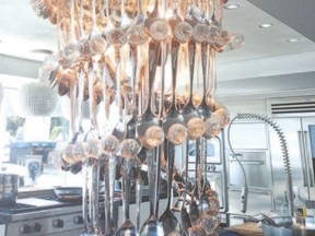 From a shoe chandelier in the closet to a celebration of utensils in the kitchen, choices are as wide as your imagination. (Supplied photos)