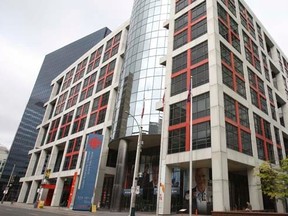 CBC building at Front and John Streets, in Toronto. 2011.  (QMI Agency, file)