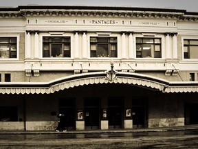 Pantages Playhouse. (HANDOUT/Winnipeg Sun/QMI Agency)